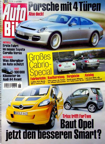 Deckblatt Auto Bild (15/2004)